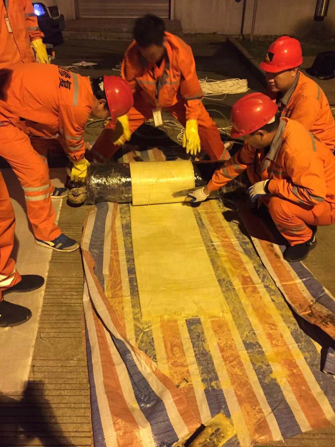 美溪CIPP局部树脂固化法